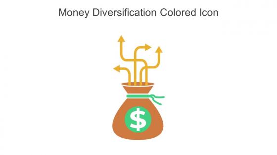Money Diversification Colored Icon In Powerpoint Pptx Png And Editable Eps Format