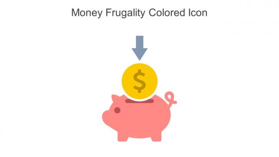 Money Frugality Colored Icon In Powerpoint Pptx Png And Editable Eps Format