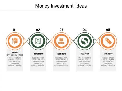 Money investment ideas ppt powerpoint presentation inspiration outline cpb