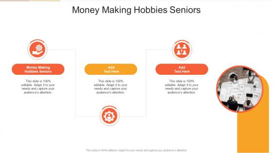 Money Making Hobbies Seniors In Powerpoint And Google Slides Cpb