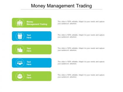 Money management trading ppt powerpoint presentation ideas files cpb