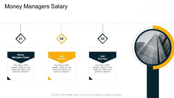 Money Managers Salary In Powerpoint And Google Slides Cpb