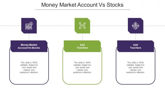 Money Market Account Vs Stocks Ppt Powerpoint Presentation Ideas Format Cpb