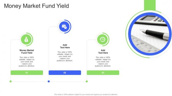 Money Market Fund Yield In Powerpoint And Google Slides Cpb