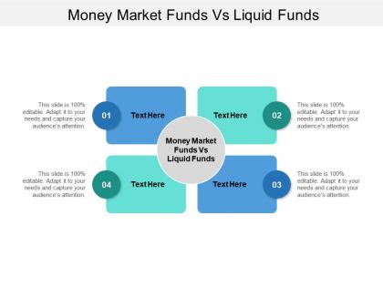 Money market funds vs liquid funds ppt powerpoint presentation show good cpb
