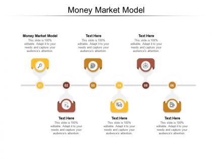 Money market model ppt powerpoint presentation inspiration diagrams cpb