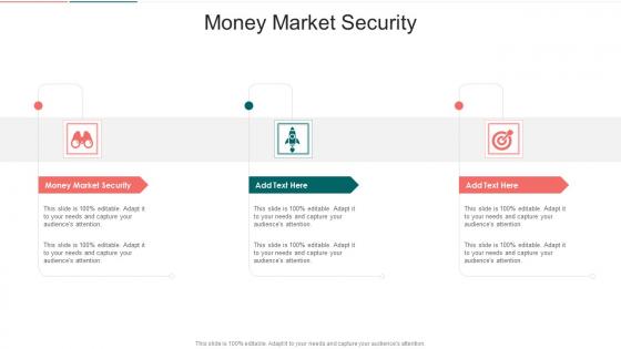 Money Market Security In Powerpoint And Google Slides Cpb