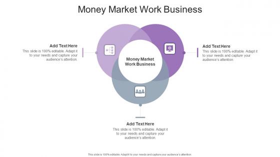 Money Market Work Business In Powerpoint And Google Slides Cpb