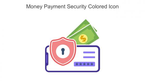 Money Payment Security Colored Icon In Powerpoint Pptx Png And Editable Eps Format