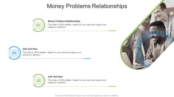 Money Problems Relationships In Powerpoint And Google Slides Cpb