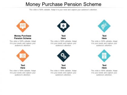 Money purchase pension scheme ppt powerpoint presentation portfolio show cpb