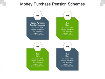 Money purchase pension schemes ppt powerpoint presentation styles background designs cpb