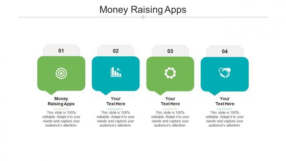 Money raising apps ppt powerpoint presentation layouts cpb