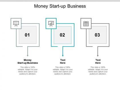 Money start up business ppt powerpoint presentation infographic template show cpb
