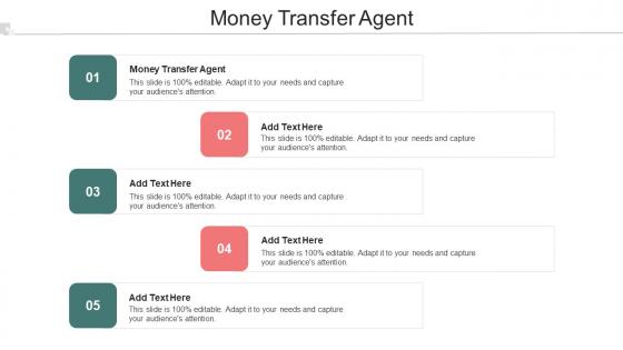 Money Transfer Agent Ppt PowerPoint Presentation Visual Aids Professional Cpb