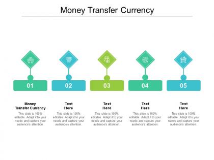 Money transfer currency ppt powerpoint presentation professional slide download cpb