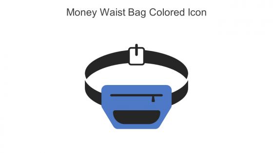 Money Waist Bag Colored Icon In Powerpoint Pptx Png And Editable Eps Format