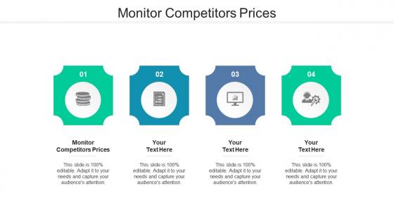 Monitor competitors prices ppt powerpoint presentation model grid cpb