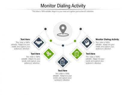 Monitor dialing activity ppt powerpoint presentation professional tips cpb