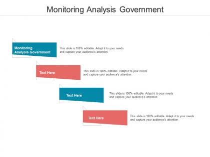 Monitoring analysis government ppt powerpoint presentation portfolio images cpb