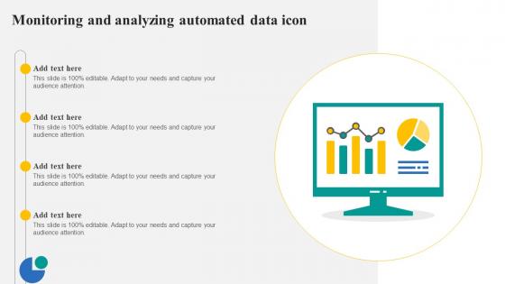Monitoring And Analyzing Automated Data Icon