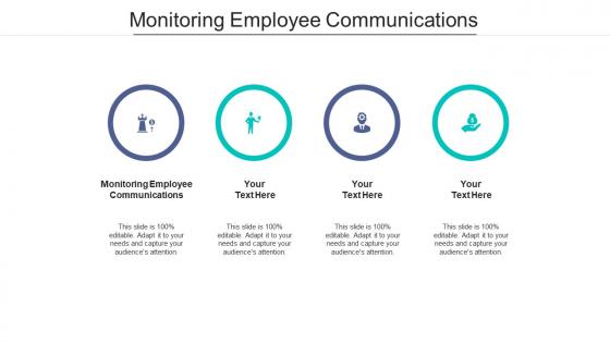 Monitoring employee communications ppt powerpoint presentation slides designs cpb