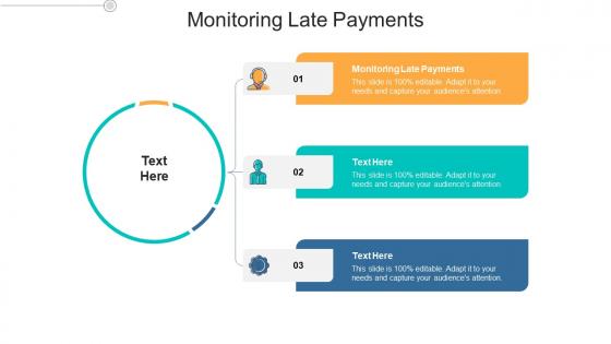 Monitoring late payments ppt powerpoint presentation portfolio templates cpb