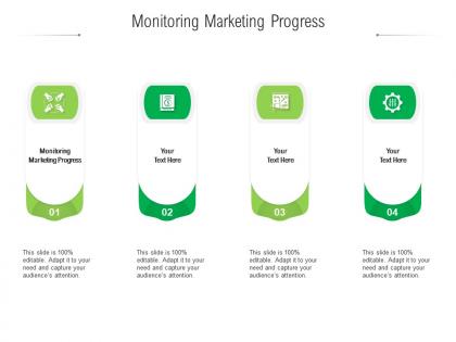 Monitoring marketing progress ppt powerpoint presentation portfolio picture cpb