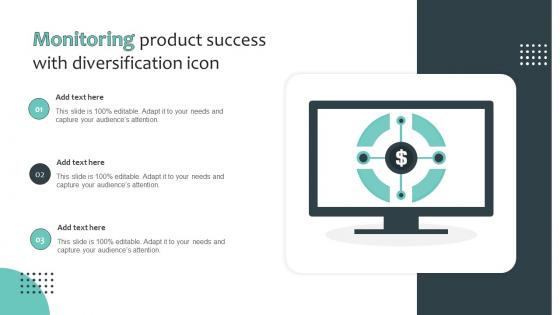 Monitoring Product Success With Diversification Icon