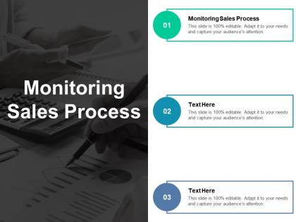 Monitoring sales process ppt powerpoint presentation portfolio icon cpb
