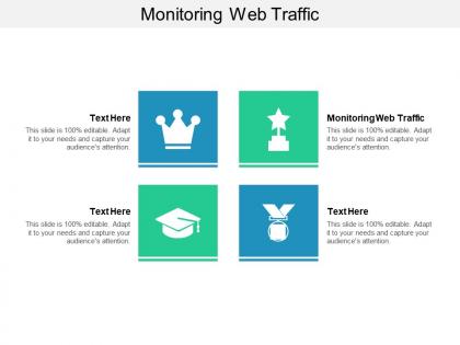 Monitoring web traffic ppt powerpoint presentation styles guidelines cpb
