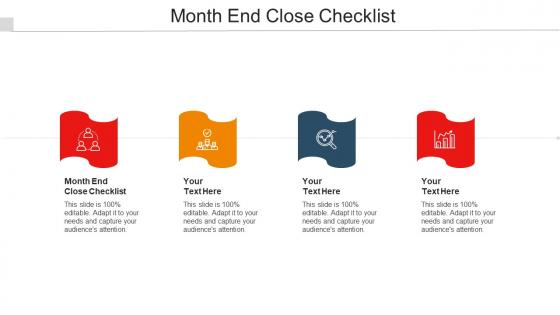 Month End Close Checklist Ppt Powerpoint Presentation Ideas Themes Cpb