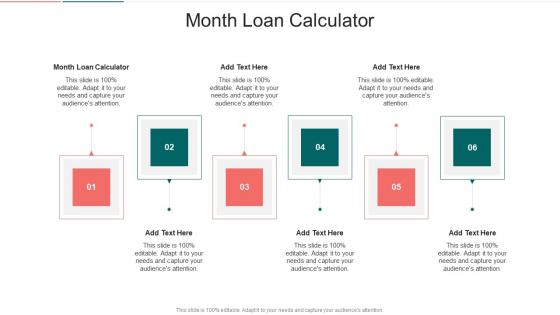 Month Loan Calculator In Powerpoint And Google Slides Cpb