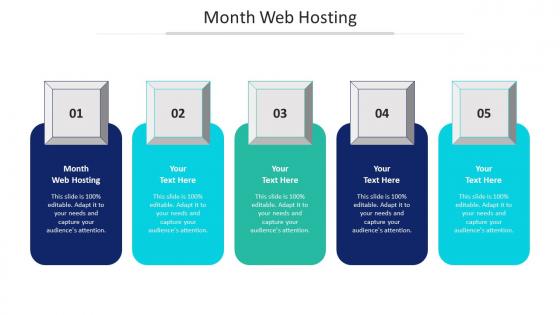 Month Web Hosting Ppt Powerpoint Presentation Layouts Slide Download Cpb