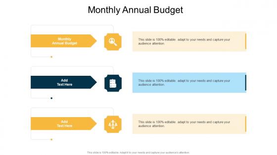 Monthly Annual Budget In Powerpoint And Google Slides Cpb