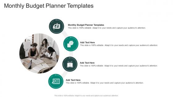 Monthly Budget Planner Templates In Powerpoint And Google Slides Cpb