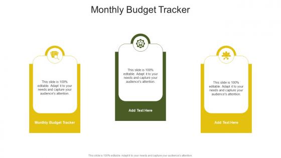 Monthly Budget Tracker In Powerpoint And Google Slides Cpb