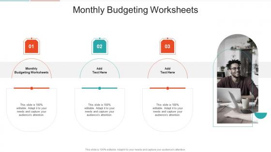 Monthly Budgeting Worksheets In Powerpoint And Google Slides Cpb