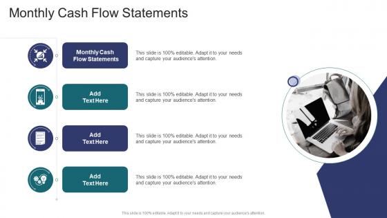 Monthly Cash Flow Statements In Powerpoint And Google Slides Cpb