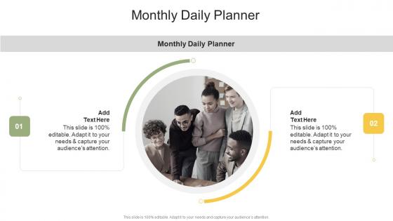 Monthly Daily Planner In Powerpoint And Google Slides Cpb