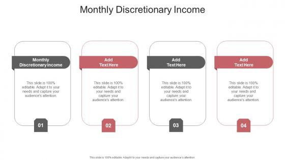 Monthly Discretionary Income In Powerpoint And Google Slides Cpb