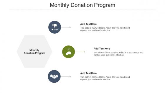 Monthly Donation Program Ppt Powerpoint Presentation Slides Graphics Example Cpb