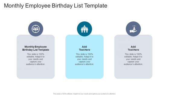Monthly Employee Birthday List Template In Powerpoint And Google Slides Cpb