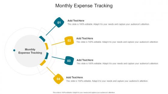 Monthly Expense Tracking In Powerpoint And Google Slides Cpb