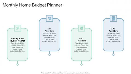 Monthly Home Budget Planner In Powerpoint And Google Slides Cpb