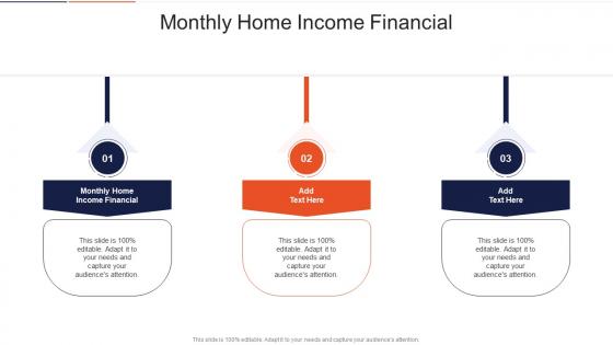 Monthly Home Income Financial In Powerpoint And Google Slides Cpb