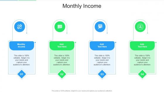 Monthly Income In Powerpoint And Google Slides Cpb