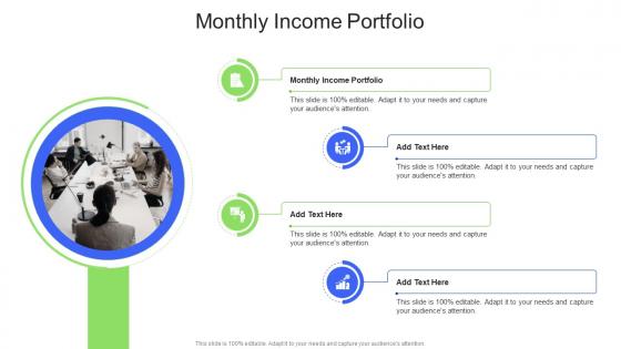Monthly Income Portfolio In Powerpoint And Google Slides Cpb