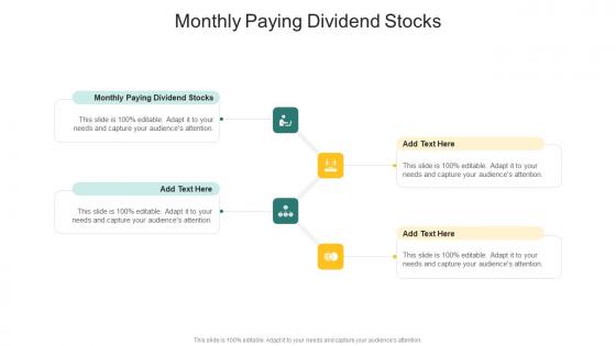 Monthly Paying Dividend Stocks In Powerpoint And Google Slides Cpb