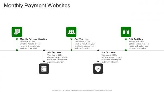 Monthly Payment Websites In Powerpoint And Google Slides Cpb